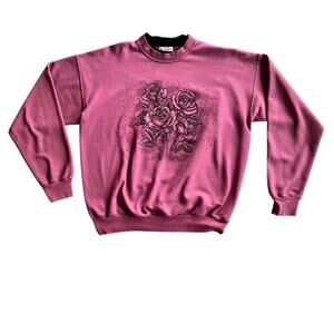 Vintage 90s Floral Sweater